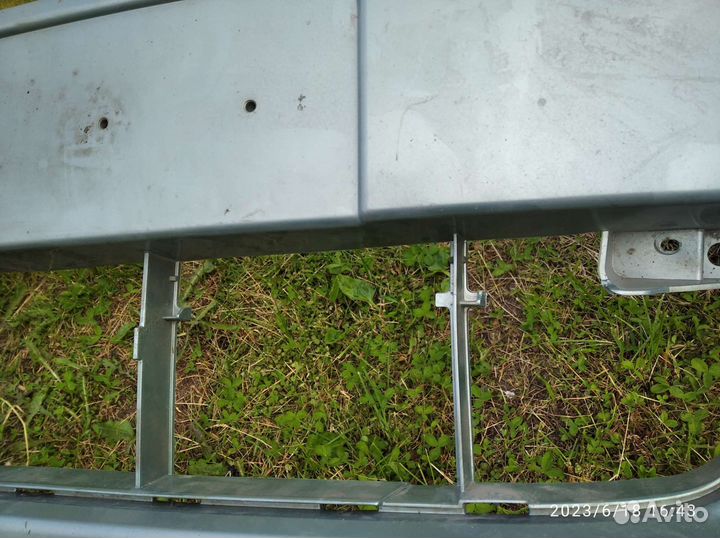 Передний бампер на Шкода фабия 2