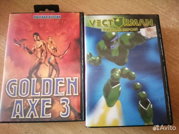 Картриджи к сега мега драйв2