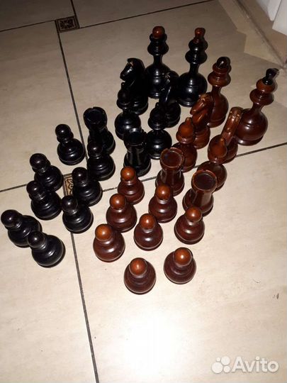 Шахматы деревянные СССР большие
