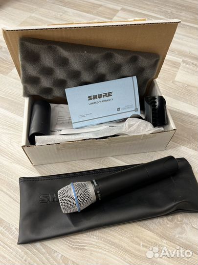 Студийный микрофон Shure Beta 87A оригинал