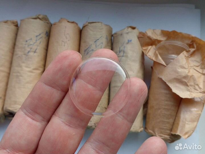 Часы СССР. стекла СССР для часов новые 35мм