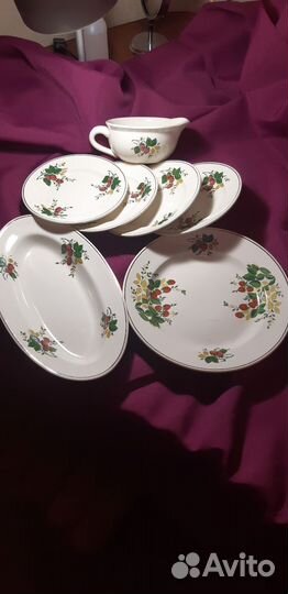 Столовый сервиз зик СССР на добор