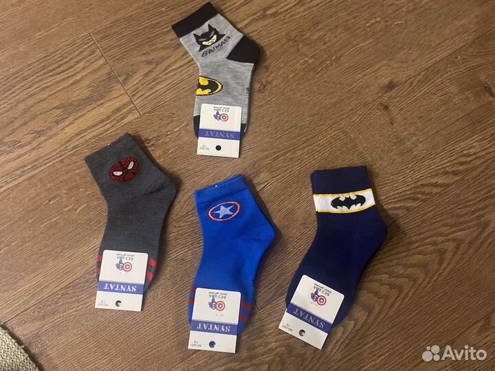 Носки с супергероями