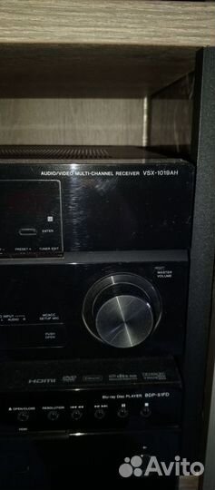 Ресивер и Blu-ray проигрыватель Pioneer