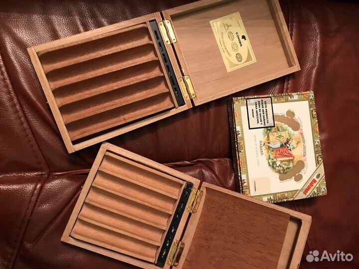 Коробки от кубинских сигар