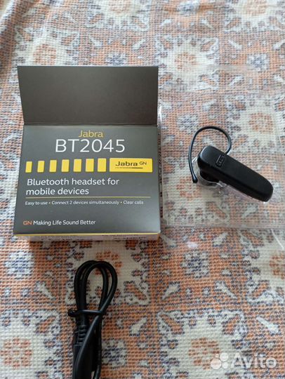 Bluetooth гарнитура jabra BT2045