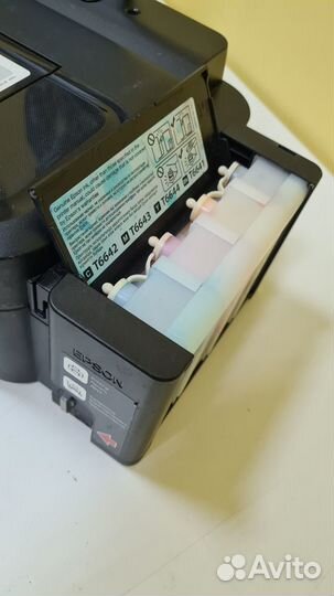 Принтер цветной струйный Epson L110 + ориг.чернила