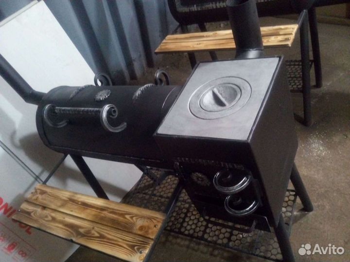 Барбекю с печкой