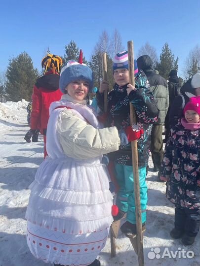 Аниматор на детский праздник ростовая кукла