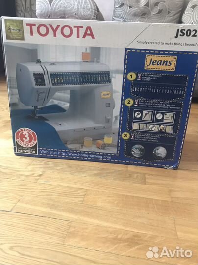 Швейная машинка toyota