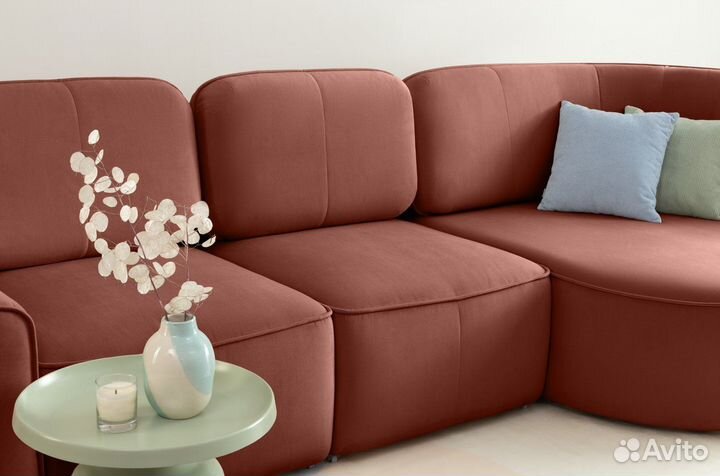 Угловой Шера диван Velvet Terra