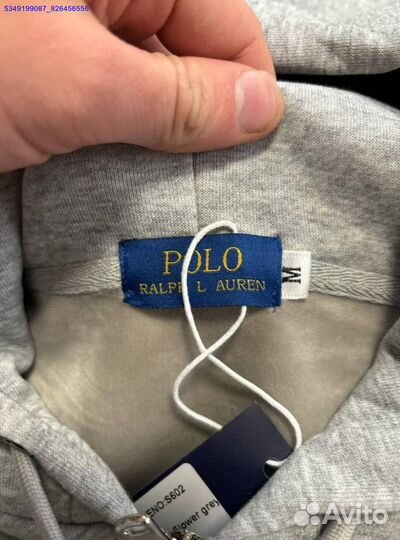 Элегантный худи с молнией Polo Ralph Lauren