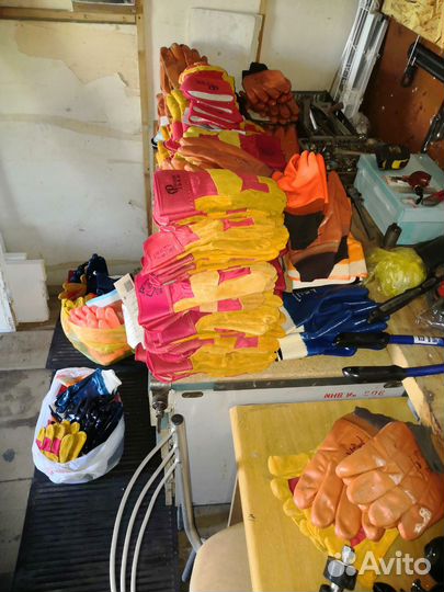 Перчатки рабочие зимние, летние, маслостойкие