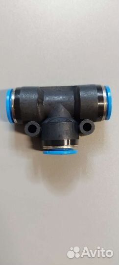 Festo трубка 6мм. Соединитель и тройник 12мм