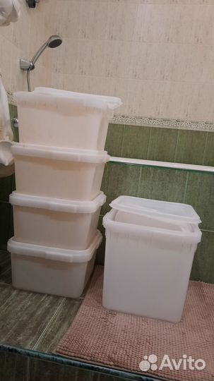 Емкости куботейнеры из пищевого пластика