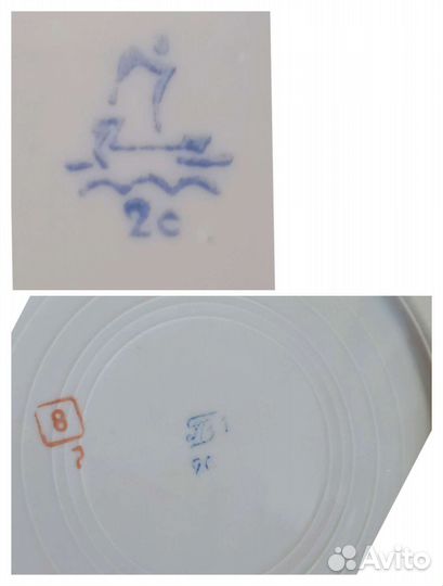 Тарелка и селедочница