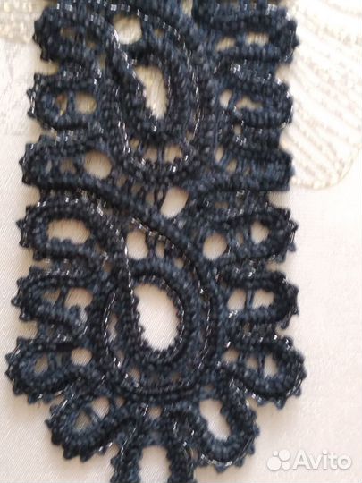 Галстук кружевной женский