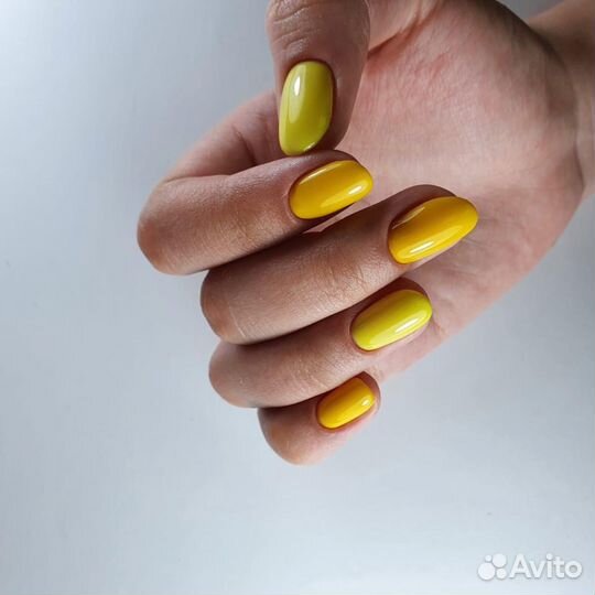 Маникюр с гель лаком