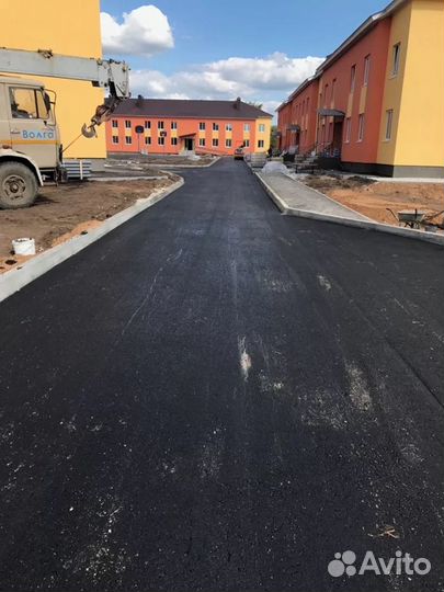 Укладка асфальта