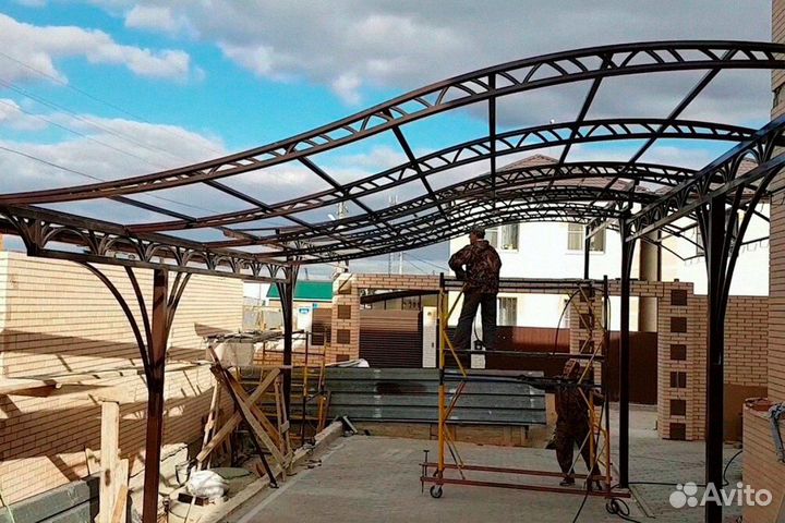 Навес хайтек