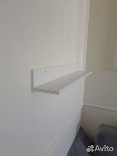 Полки новые для картин, книг интерьерные белые