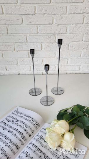 Подсвечник металлический