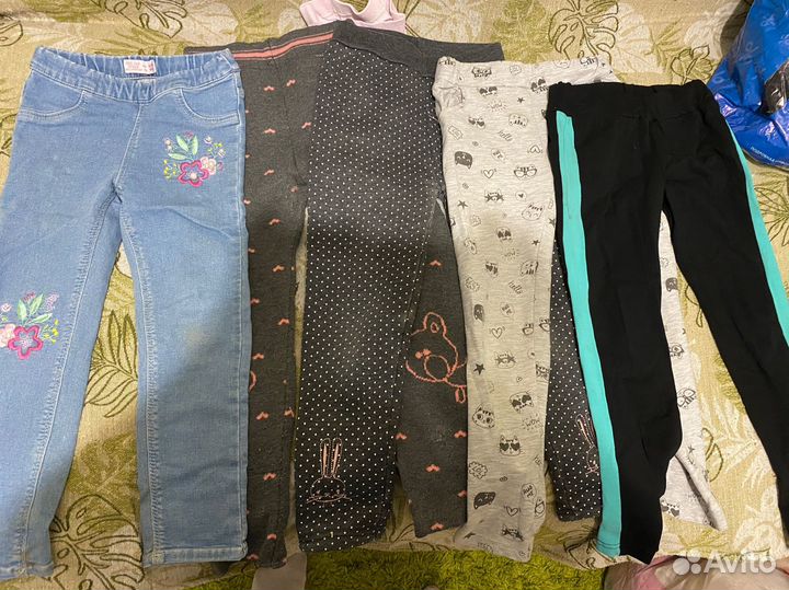 Одежда для девочки 5-6 лет