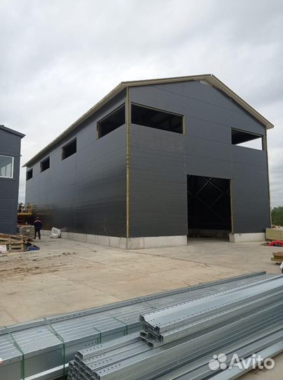 Быстровозводимые здания из сэндвич панелей