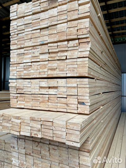 Доска обрезная 25х150х6000мм от производителя