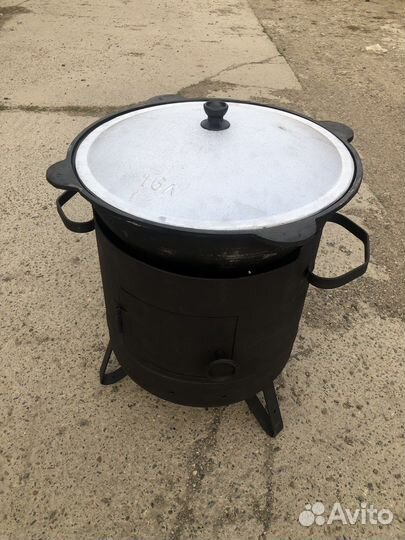 Печь под казан