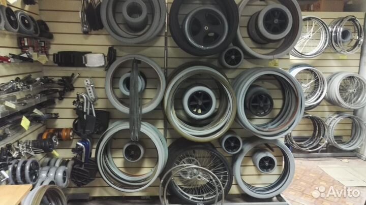 Колесо 24х1,3/8 дюйма литое для инв коляски (пара)