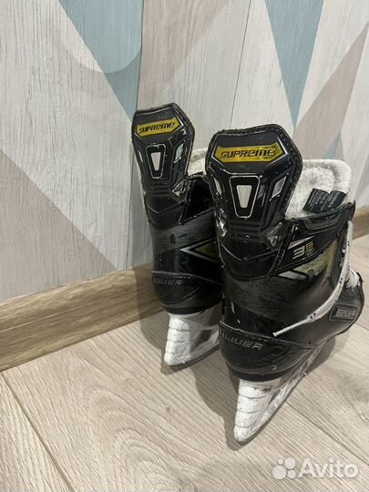 Коньки хоккейные детские 32 размер bauer 3s pro