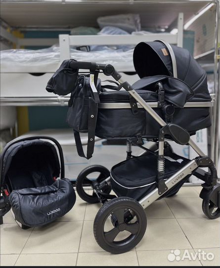 Коляска luxmom 3 в 1