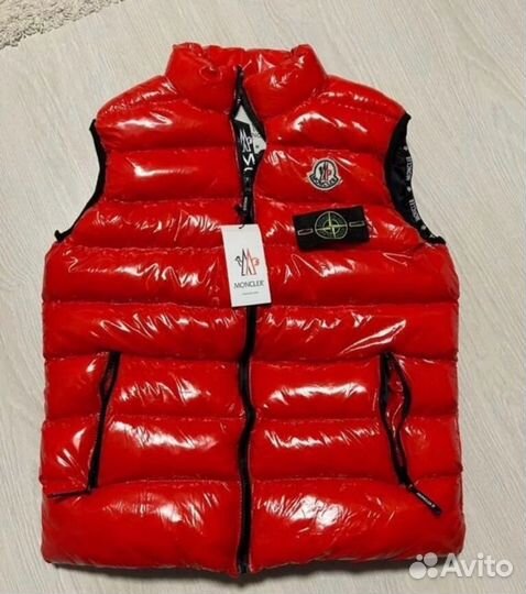 Жилетка moncler глянец