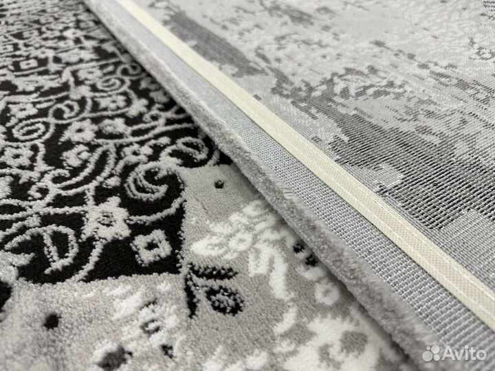 Ковер 195*290 Турция, серый