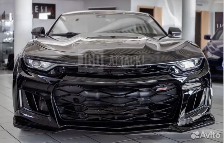 Бампер передний camaro 2019-2023 zl1 ss камаро зл