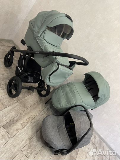 Коляска Bebetto luca pro 3 в 1 экокожа