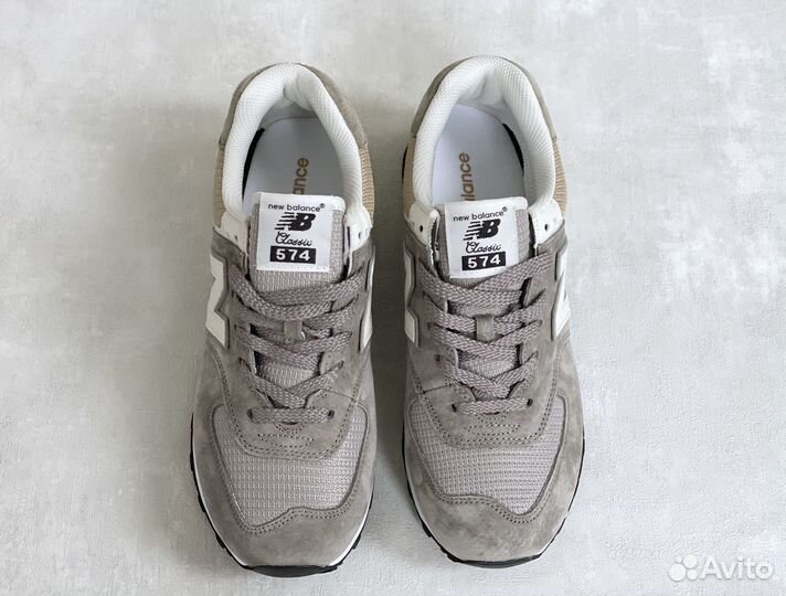 Кроссовки New Balance 574 Gray white