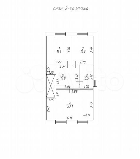Таунхаус 180 м² на участке 4 сот.