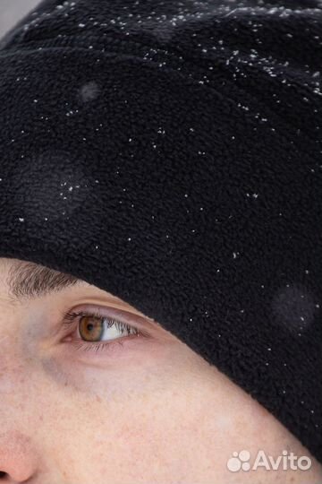 Шапка флисовая Барс, чёрная