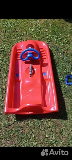 Снегокат пластиковый