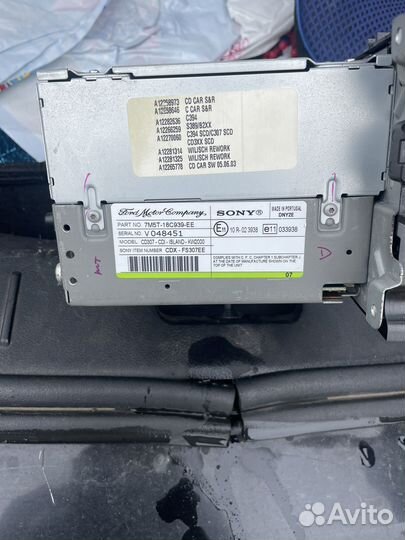 Магнитола ford focus 2 Sony