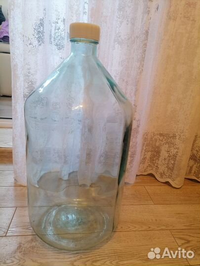 Бутылка стеклянная 20 литров
