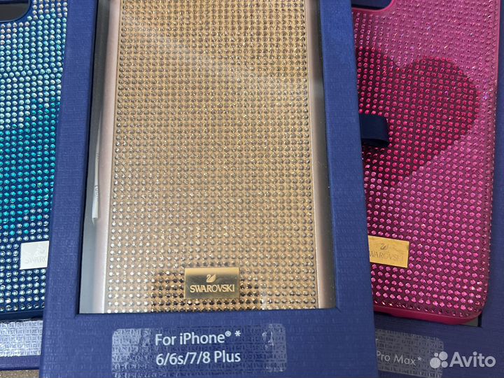 Чехол Swarovski оригинал, 6,7,8,plus,11proMax