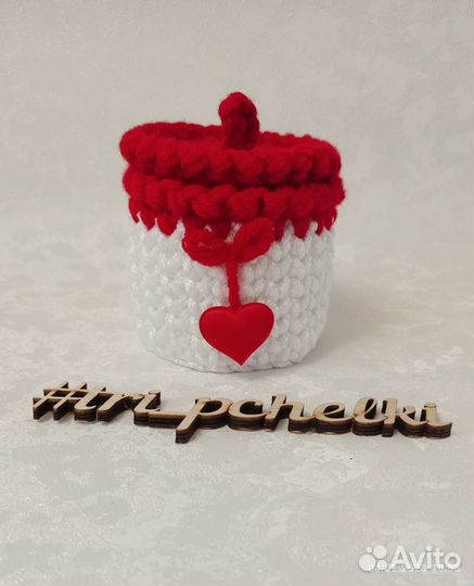 Корзинки из трикотажной пряжи