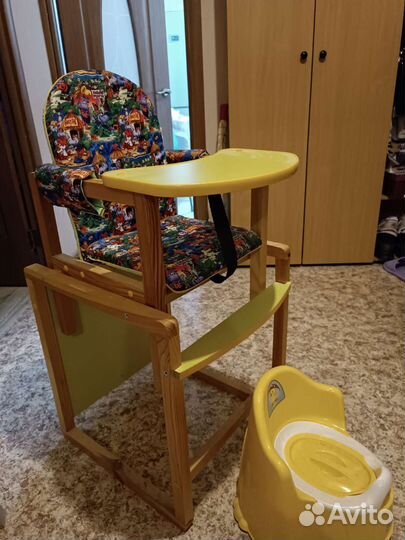 Детский столик и стульчик