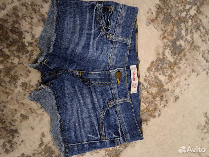 Джинсовые шорты для девочки