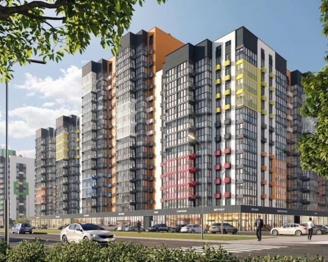 2-к. квартира, 50,7 м², 9/17 эт.