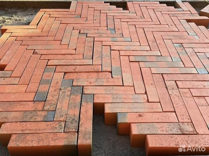 Брусчатка тротуарная клинкерная