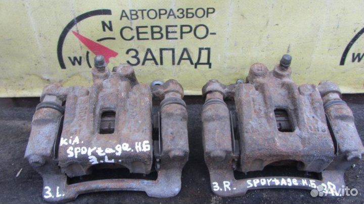 Суппорт задний левый Kia Sportage SL G4KD